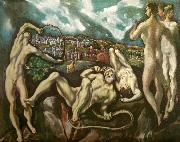 El Greco laocoon Sweden oil painting artist